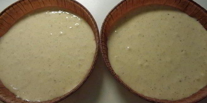 Рецепт шарлотки с ревенем, вяленой вишней и пряностями