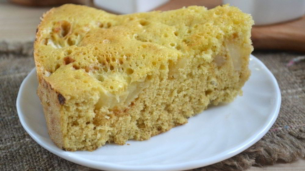 Как приготовить шарлотку в микроволновке