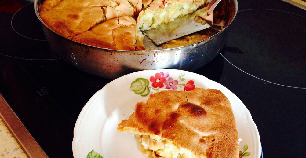 Рецепт малиновую шарлотку