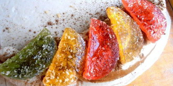 Рецепт бананового штруделя в мармеладной карамели