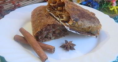 Рецепт Богатого штруделя из лаваша