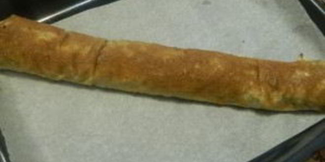 Рецепт богатого штруделя из лаваша