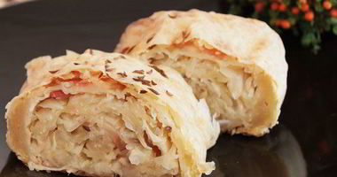 Рецепт Богемского штруделя с капустой