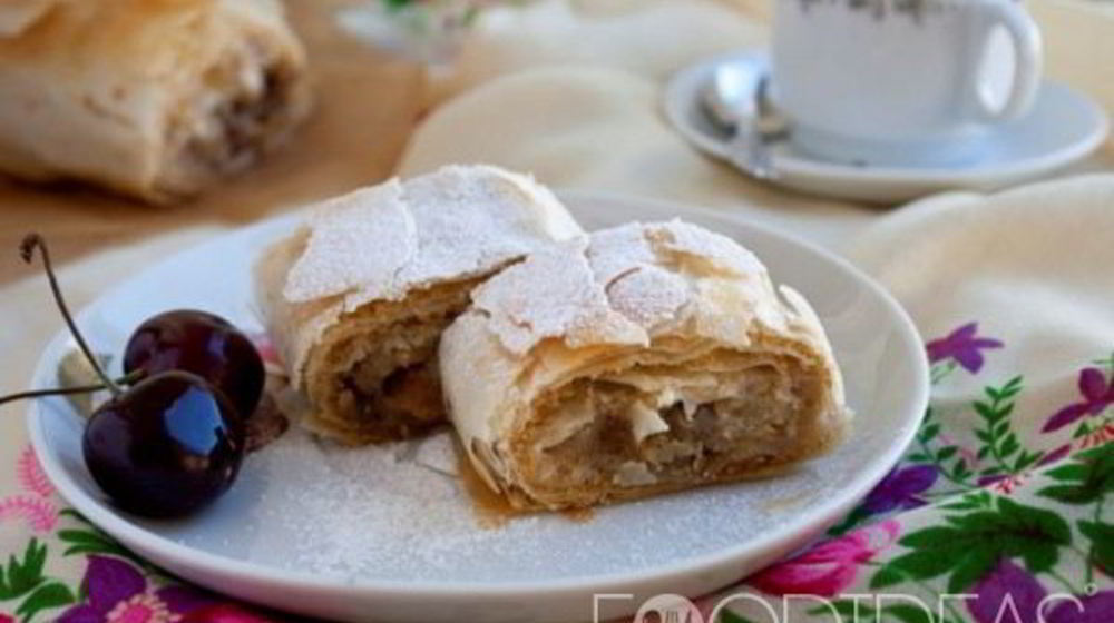 Как приготовить грушевого штруделя