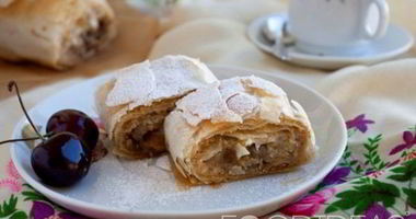 Рецепт Грушевого штруделя