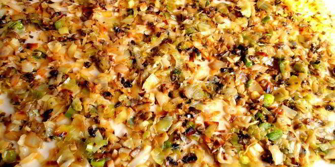 Рецепт хрустящего постного штруделя с ароматной полезной начинкой