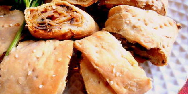 Рецепт хрустящего постного штруделя с ароматной полезной начинкой