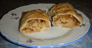Рецепт Постного яблочного штруделя