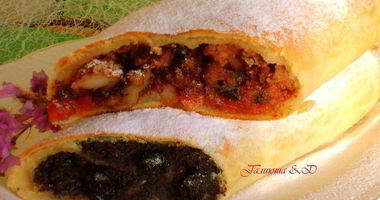 Рецепт Штруделя из творожного теста без яиц