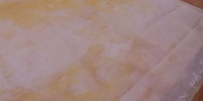 Рецепт штруделя с курино-манговой начинкой