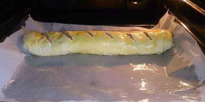 Рецепт штруделя с курицей