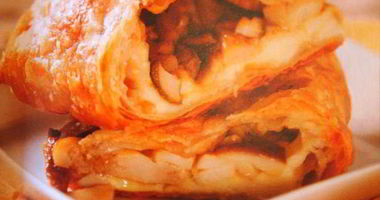 Рецепт Штруделя с лесными грибами и сыром