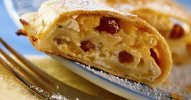 Рецепт Штруделя с вишней