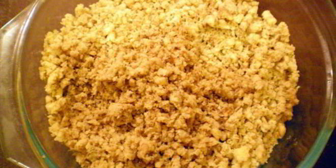 Рецепт штруделя с яблоками и орехами