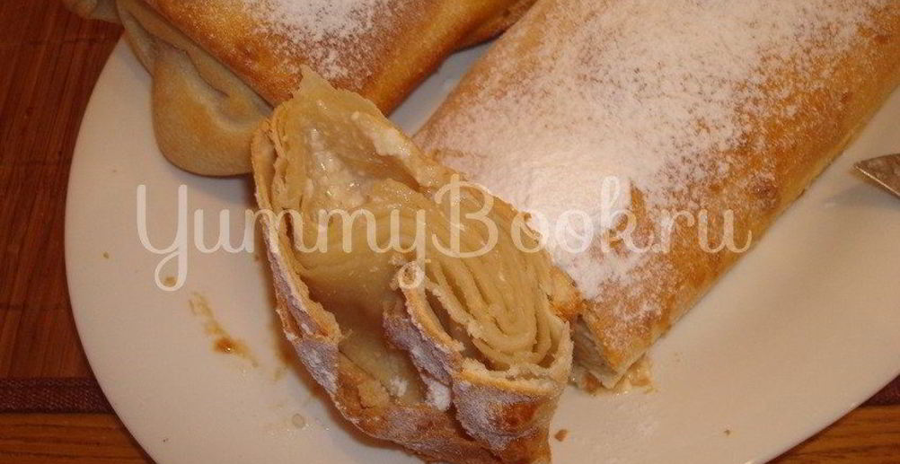 Рецепт штруделя с яблоками и корицей