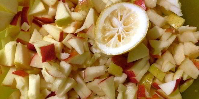 Рецепт штруделя с яблоками и вишней