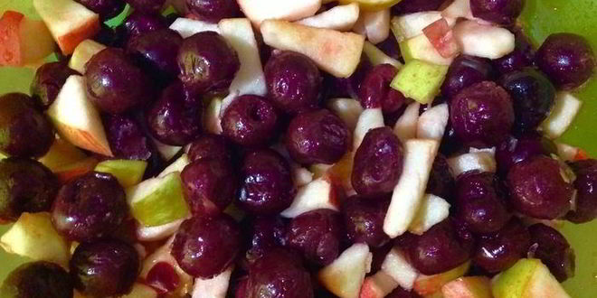 Рецепт штруделя с яблоками и вишней