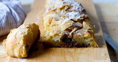 Рецепт Штруделя с яблоком