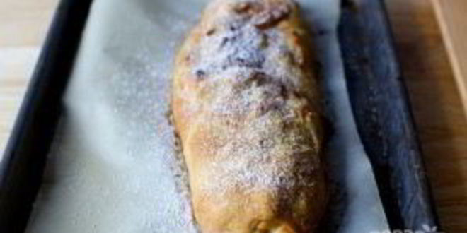 Рецепт штруделя с яблоком