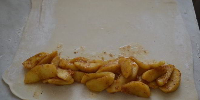 Рецепт штруделя яблочного