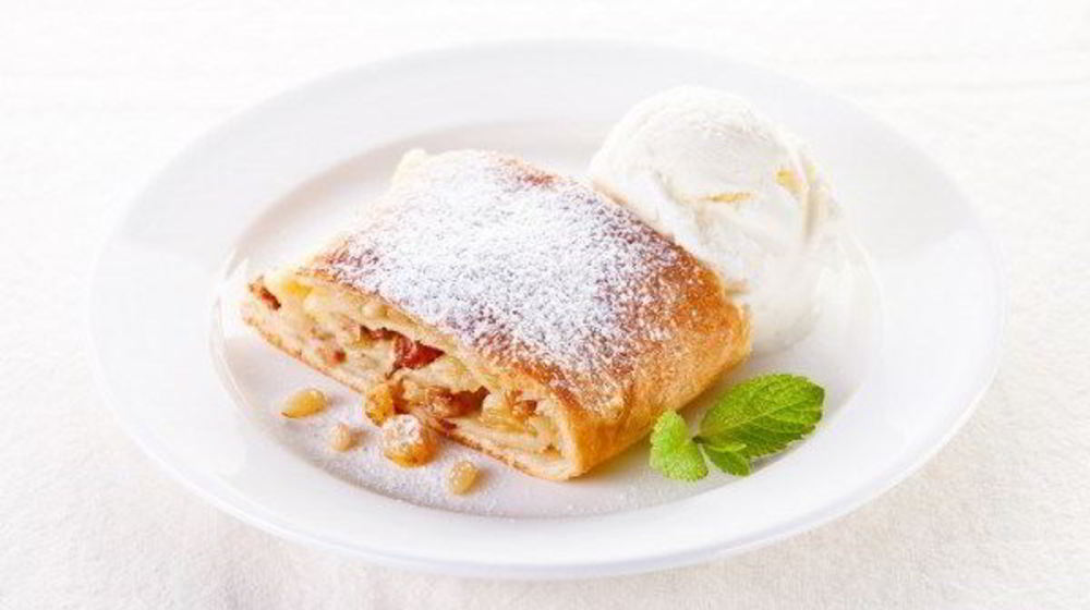 Как приготовить венского штруделя с яблоками и корицей