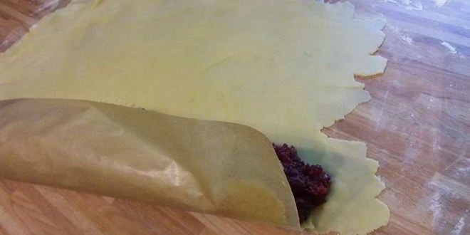 Рецепт вишневого штруделя