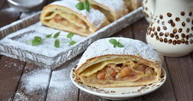 Рецепт Яблочно-грушевого штрудель