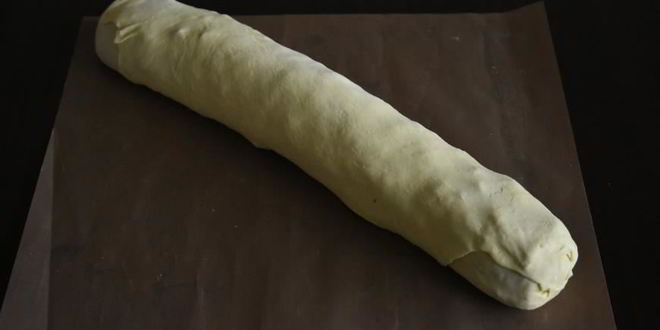 Рецепт яблочно-грушевого штрудель