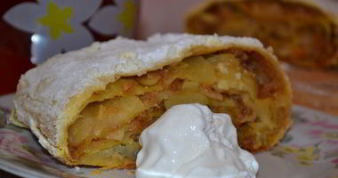 Рецепт Яблочно-миндального штрудель