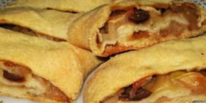 Рецепт яблочного штруделя с изюмом