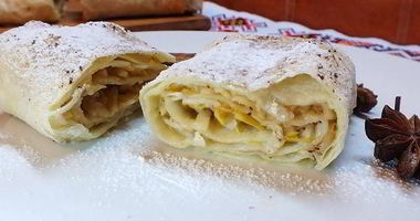 Рецепт Яблочного штруделя