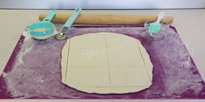 Рецепт слоек коробочки с начинкой