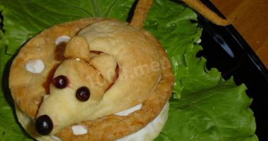 Рецепт Слоек Мышка на сыре