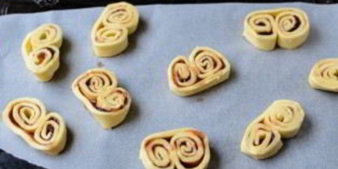 Рецепт слоек с джемом