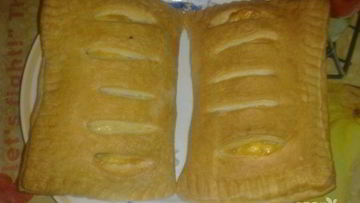 Рецепт Слоек с колбасой