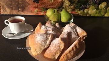 Рецепт Слоек с начинкой из груш