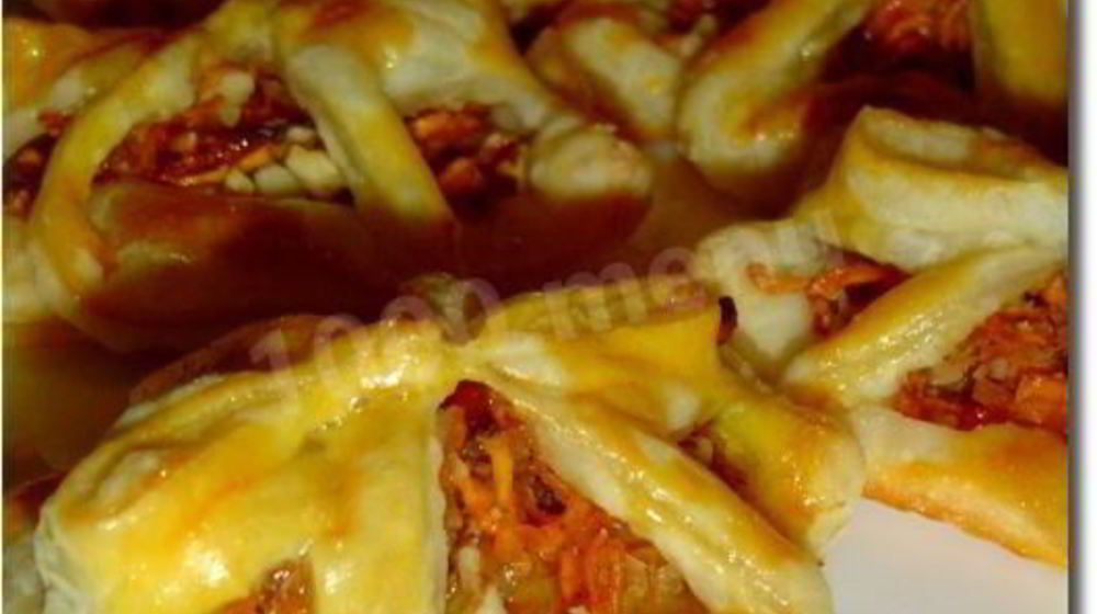 Как приготовить слойки с начинкой из тыквы и орехов