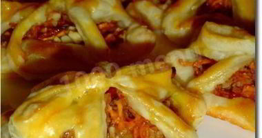 Рецепт Слоек с начинкой из тыквы и орехов