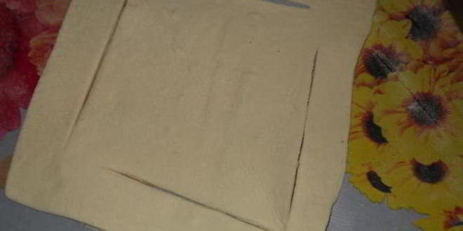 Рецепт слоек с творогом