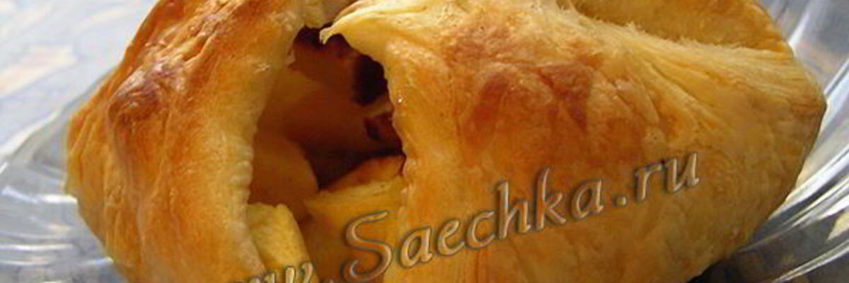 Рецепт Слоек с яблоками