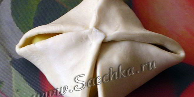 Рецепт слоек с яблоками