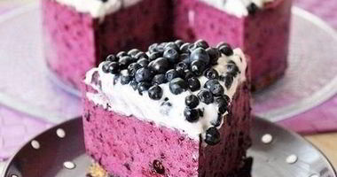 Рецепт Черничного творожника