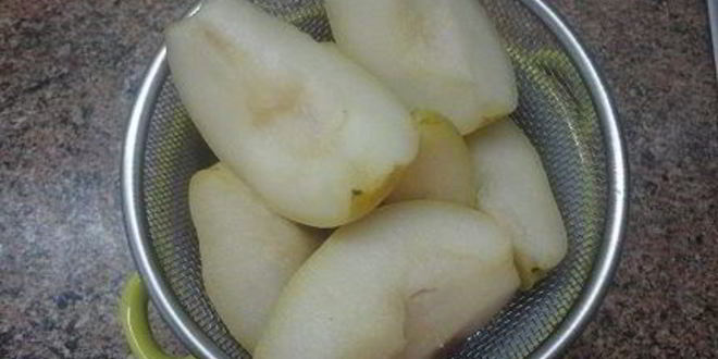 Рецепт лимонно-грушевого творожник