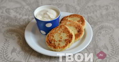 Рецепт Сырников с манкой