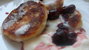 Рецепт Сырников с сухофруктами