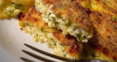 Рецепт Сырников с твердым сыром и зеленью