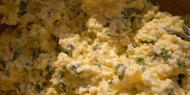 Рецепт сырников с твердым сыром и зеленью