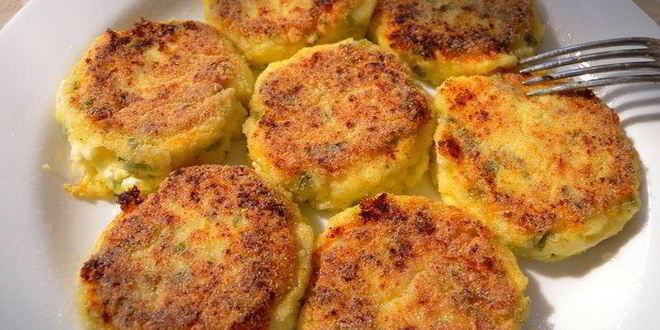 Рецепт сырников с твердым сыром и зеленью