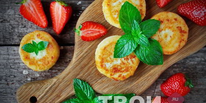 Рецепт сырников с яблоком