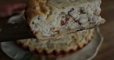 Рецепт Творожника с изюмом и миндалем